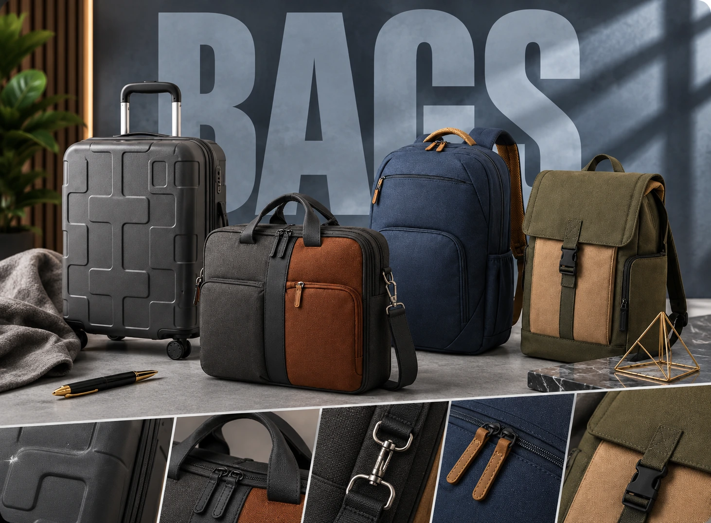 Custom backpacks, office bags and travel luggage from TruePrint