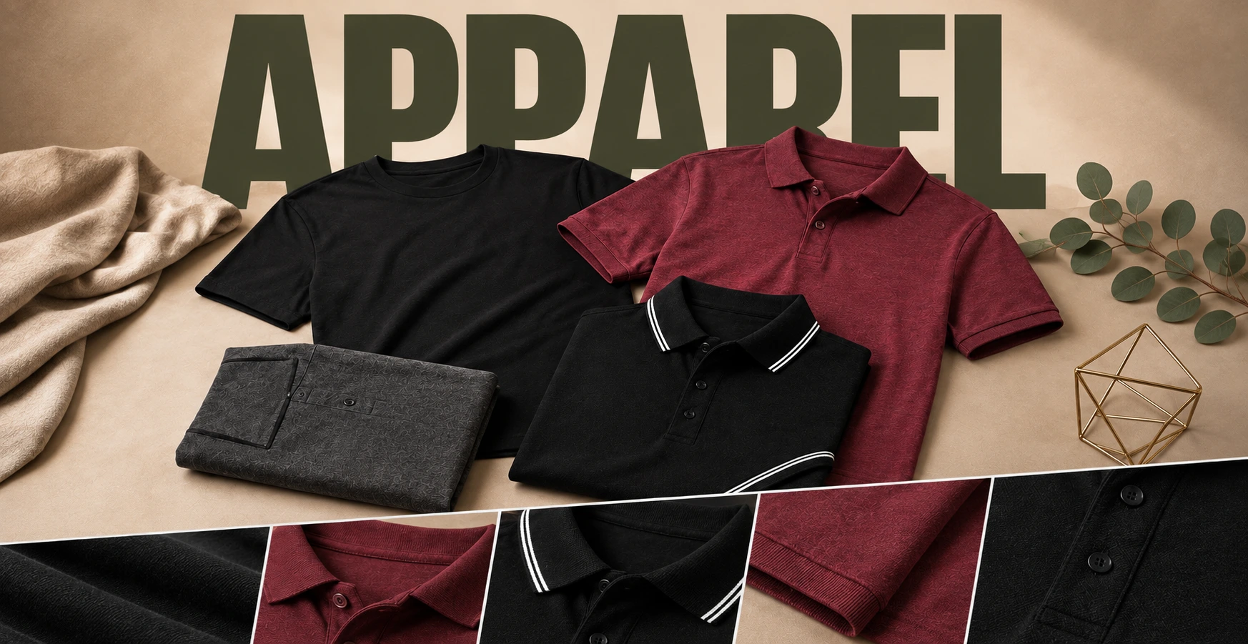 Custom T-shirts and polo shirts from the TruePrint apparel collection