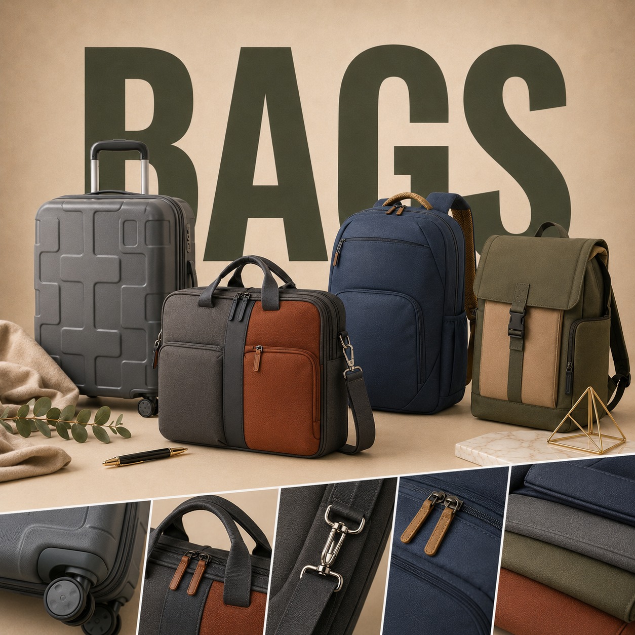 Custom backpacks, office bags and travel luggage from TruePrint